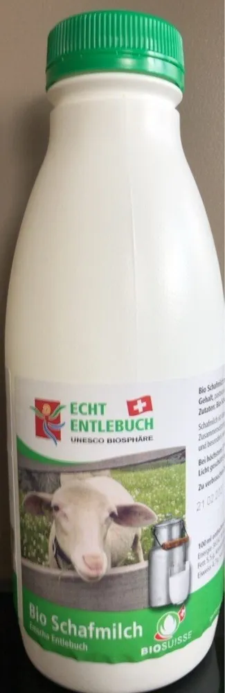 Bio Schafmilch