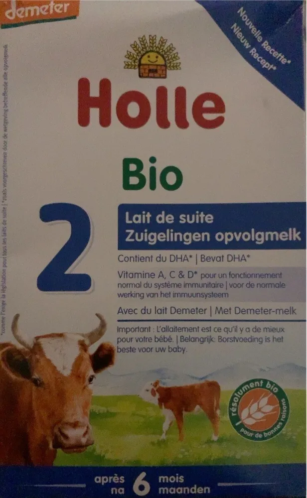Holle bio 2 Lait de suite