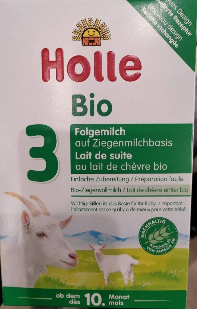 Holle Folgemilch 3 Ziegenmilchbasis Bio 400 g