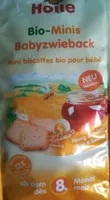 Mini Biscotte BB Miel 100G