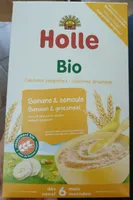 Puree De Fruits Banane Et Semoule Des 6 Mois