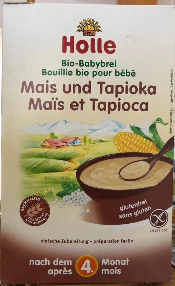 Holle Babybrei Mais Tapioka Bio 250 G