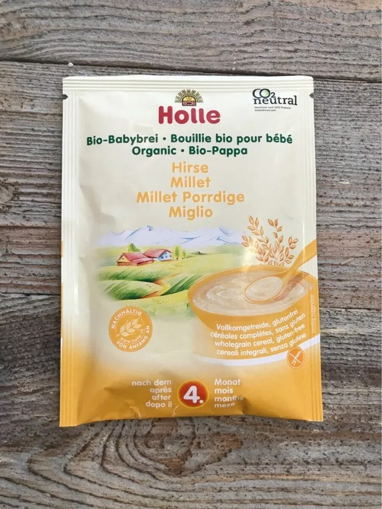 Bouillie bio pour bébé