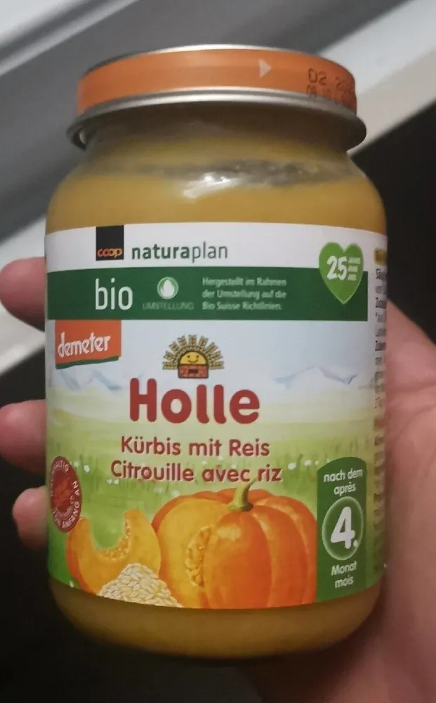Citrouille avec riz