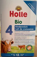 Lait de croissance bio