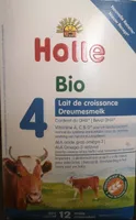 Lait de croissance 4 bio