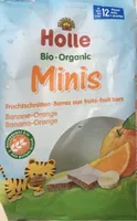Minis barres aux fruits Banane - Orange