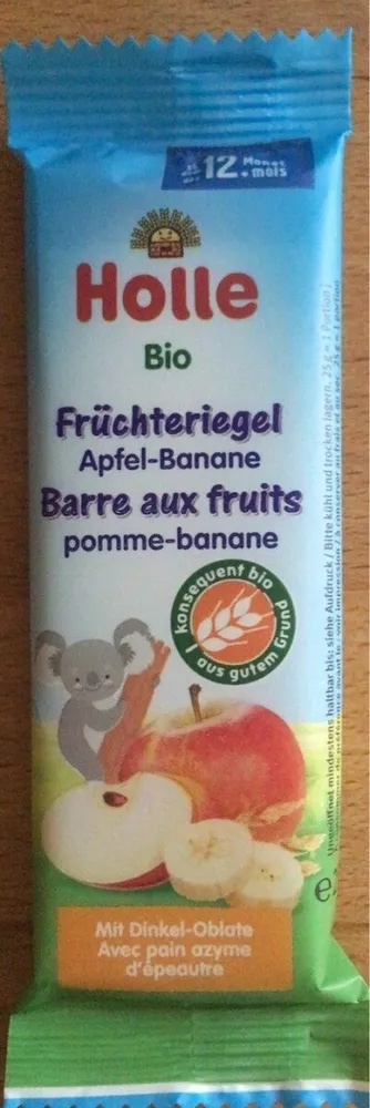 Früchteriegel Apfel-Banane