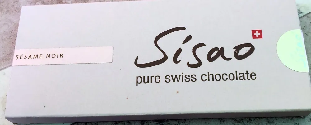 Chocolat blanc Sésame noir