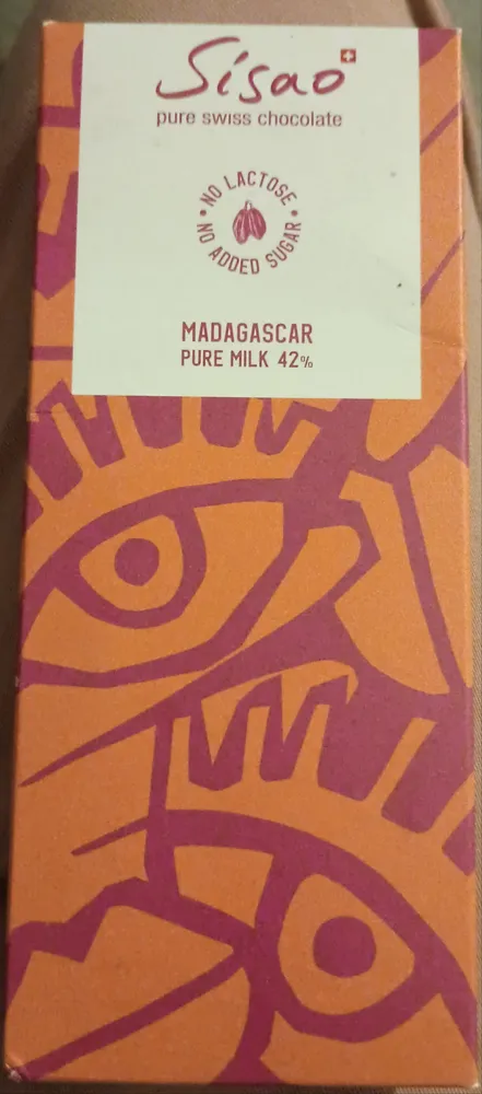 Madagascar pure milk 42%