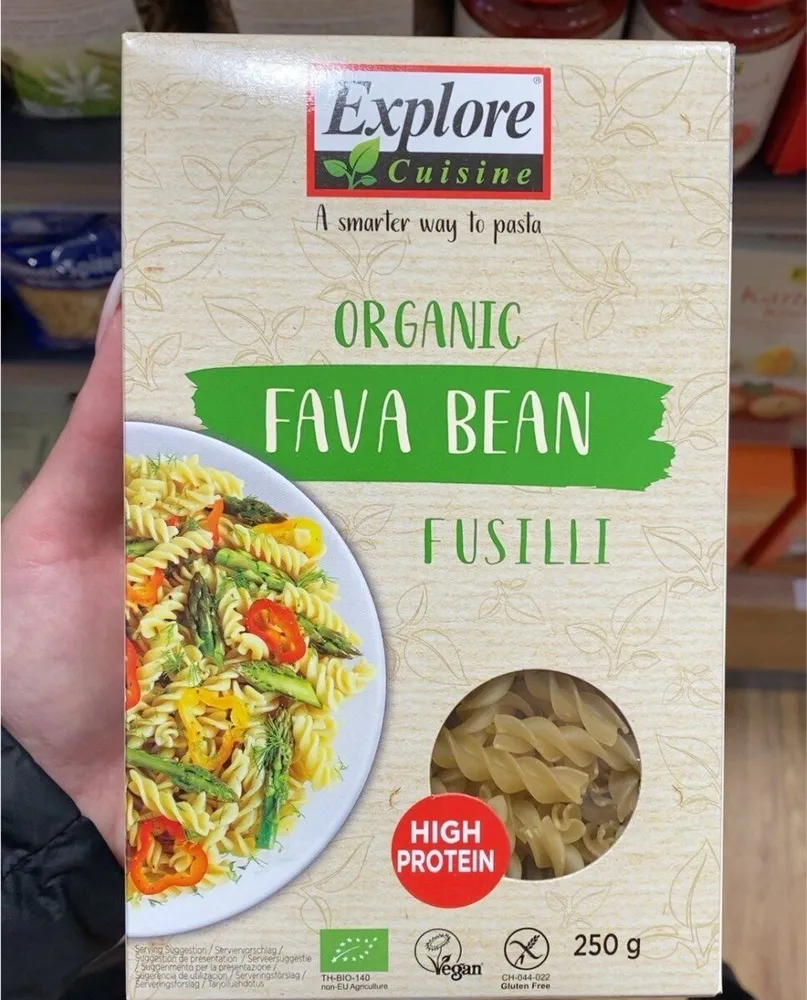 Organic fava bean