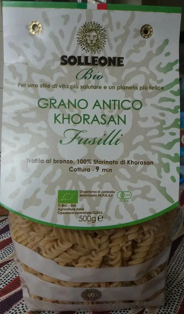 Grano Antico Khorasan Fusili