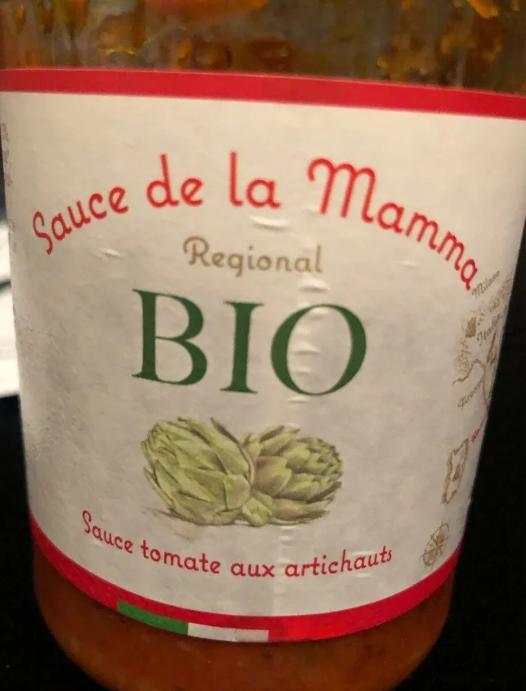 Sauce tomate aux artichauts
