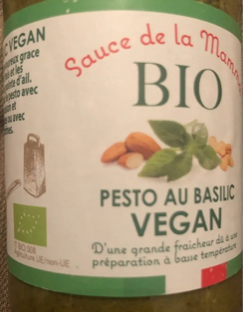 Pesto au basilic vegan