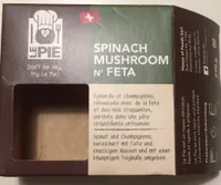 Spinach mushroom n’feta