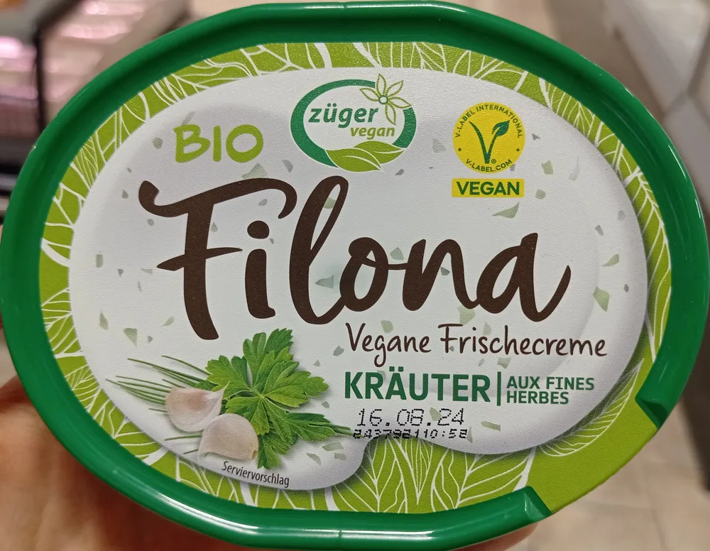 Vegane Frischcreme Kräuter
