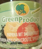 Paprika mit Sauerkraut
