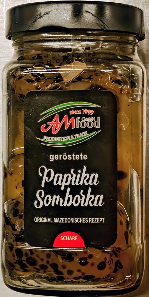 Geröstete Paprika Somborka