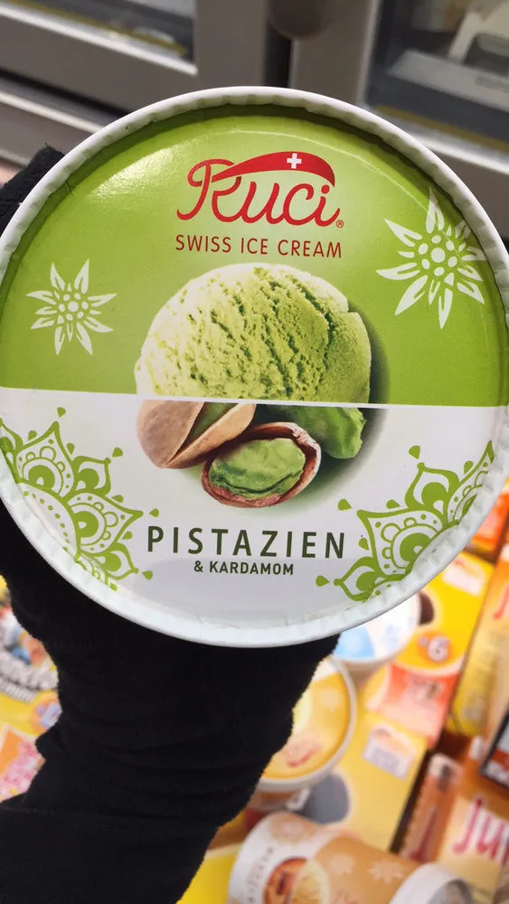 Ruci - Crème glacée pistaches & cardamome