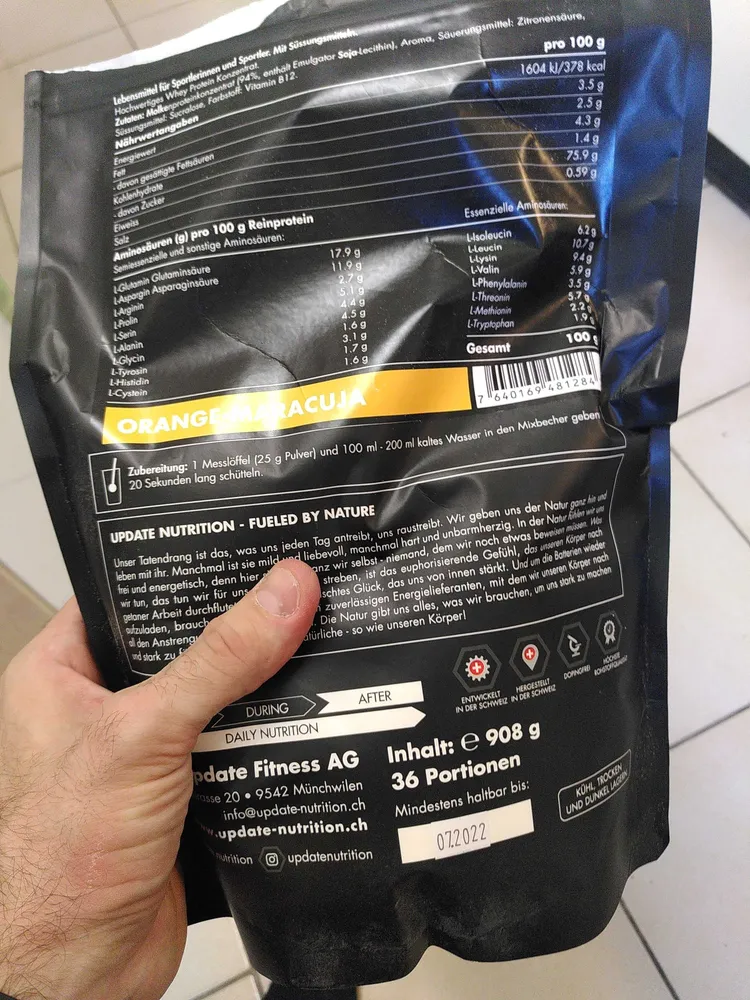 premium whey konzentrat
