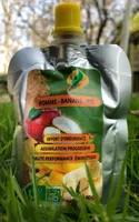 Compote pomme banane riz