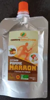Compote citron pomme marron