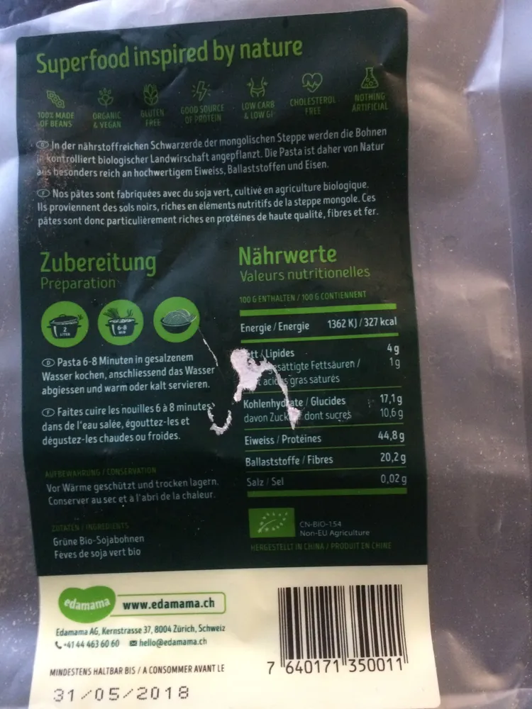 Nudeln grüne Bohnen