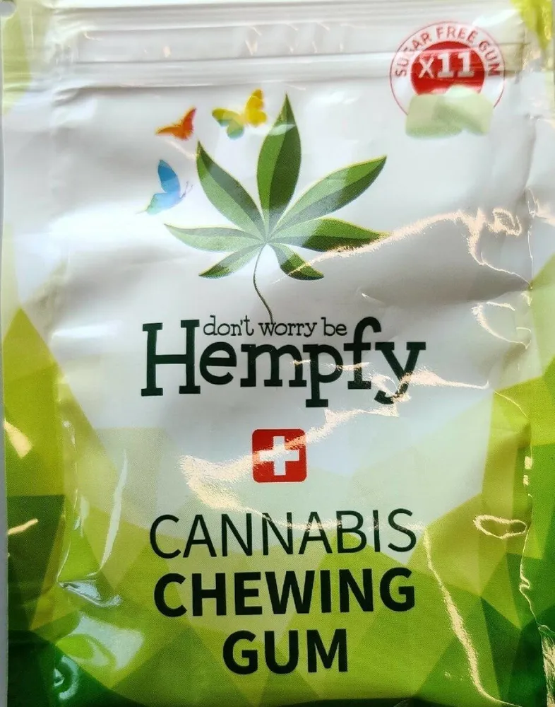 Canabis chewing gum