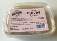 Sauce Poivre à l'ail