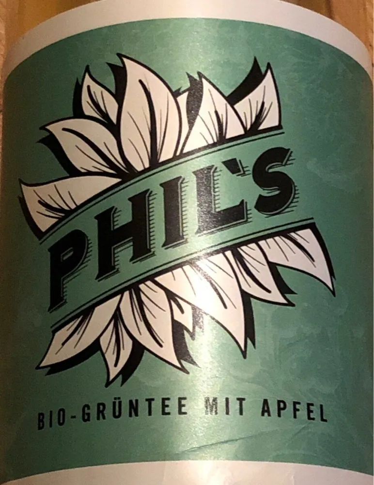 Phil's - Bio Grüntee mit Apfel