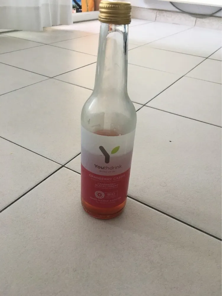 Boisson pétillante aux fruitx
