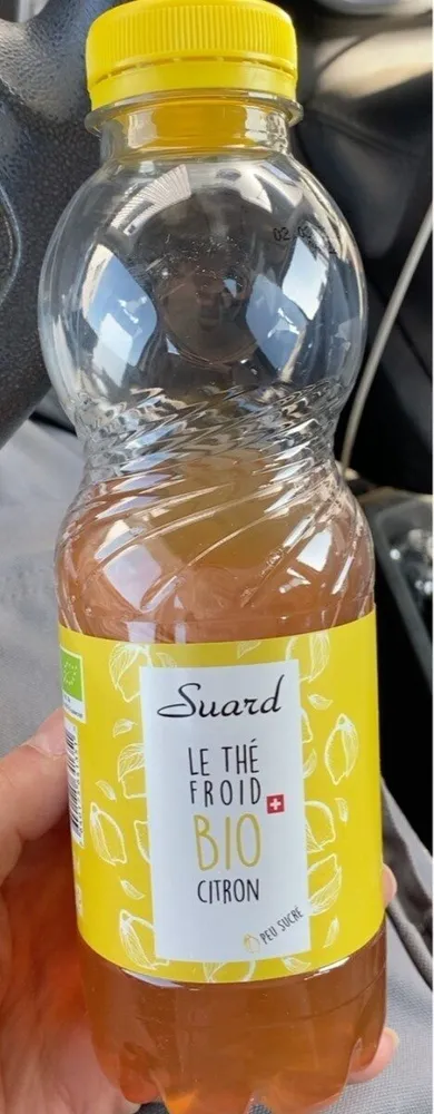 Le thé froid Bio citron
