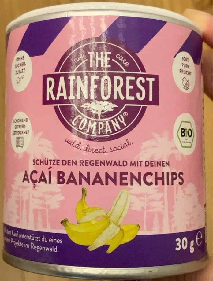 Acai bananenchips