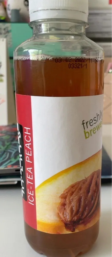 Ice-tea peach