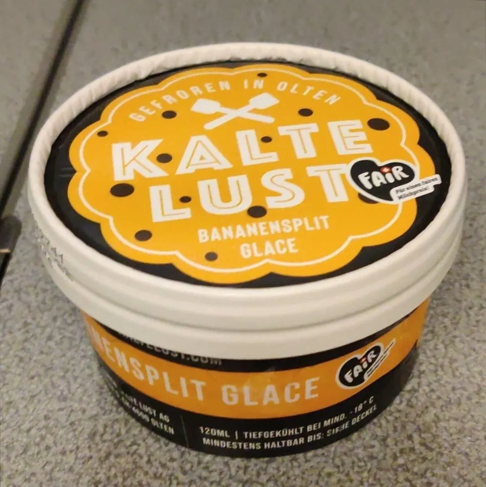 Banane Split glace