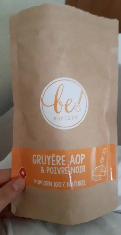 Popcorns soufflé à l'air suisse