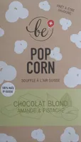Popcorn chocolat blond amande & pistache