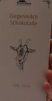 Ziegenmilch schokolade