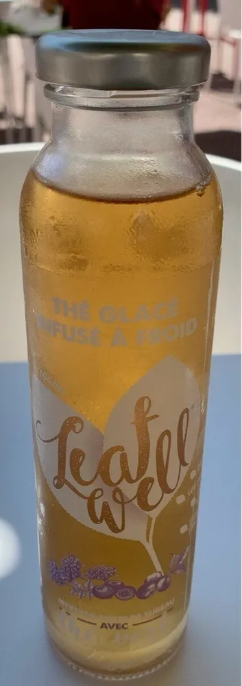 Thé glacé infusé a froid