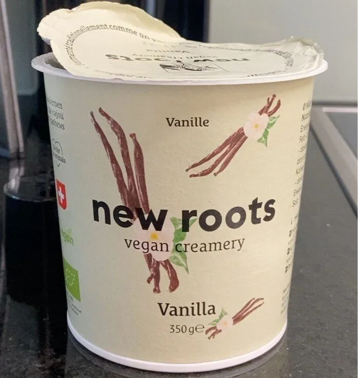 Vanilla vegan yogur