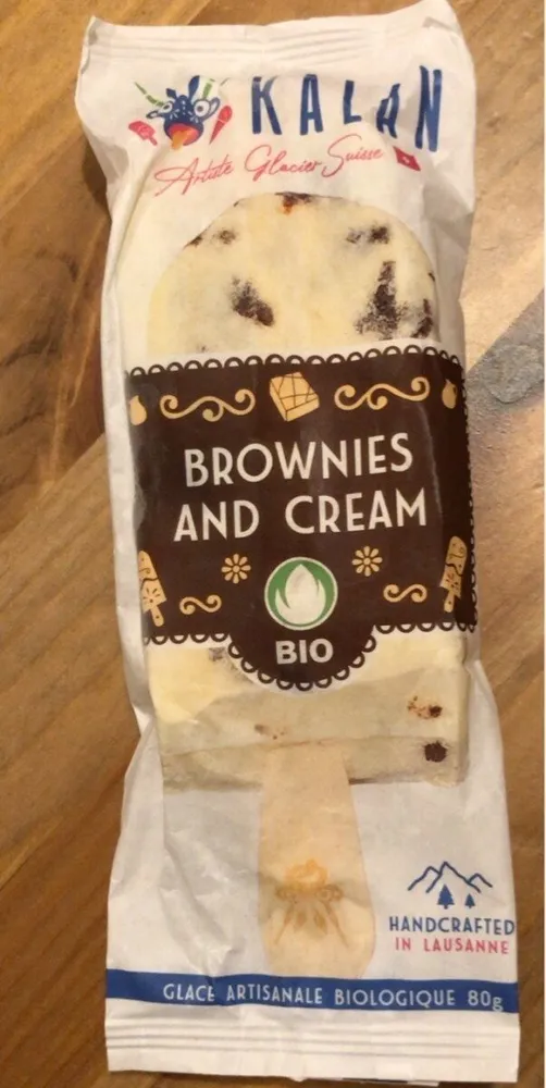 Glace artisanale biologique
