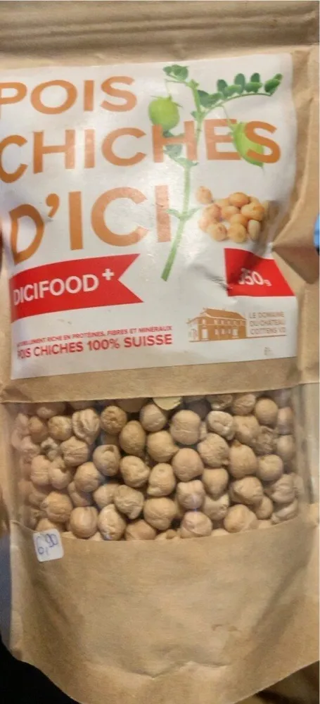 Pois chiches d’ici