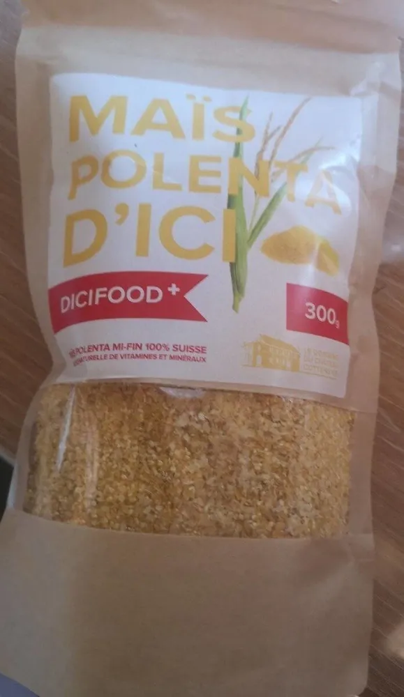 Maïs polenta d'ici