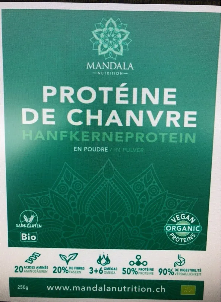 Proteine de chanvre