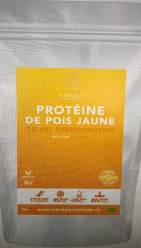 Proteine de pois jaune