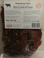 Bündnerfleisch Sticks