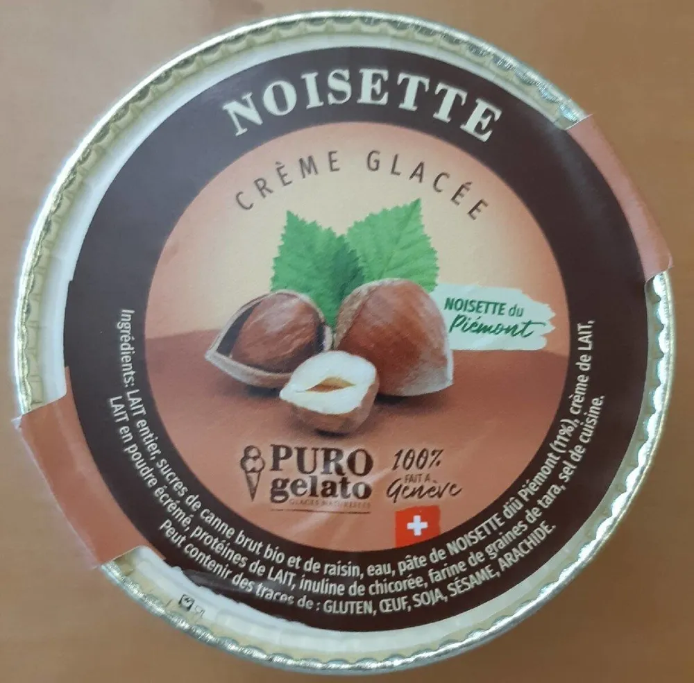 Creme glacée Noisette