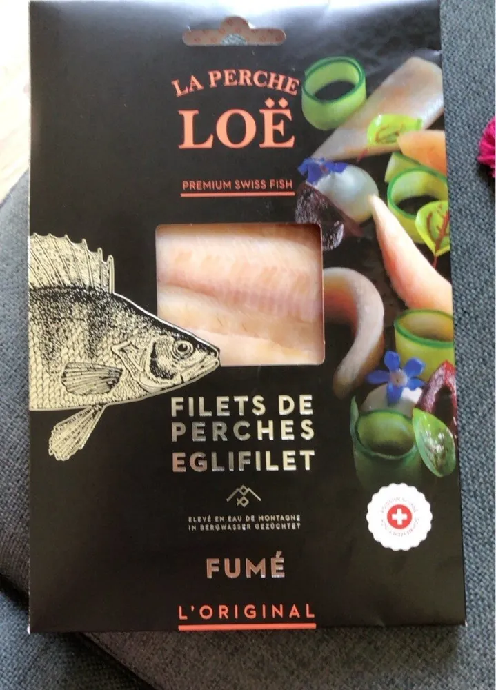 Filets de perches fumé