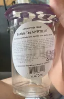 Bubble tea Myrtille