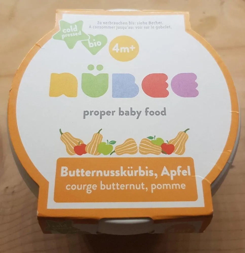 nübee Butternusskürbis, Apfel